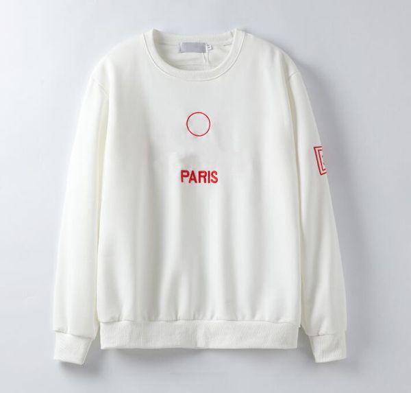 

новое прибытие мужчины толстовки дизайнер кофты с длинными рукавами мода женщины толстовки с письмом осень топы для пары размер одежды m-2xl, Black