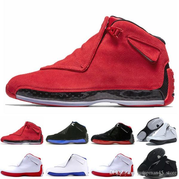 

18 18s mens basketball shoes toro og asg bred cool grey sport royal suede blue yellow orange designer mens sports trainers sneakers 7-13