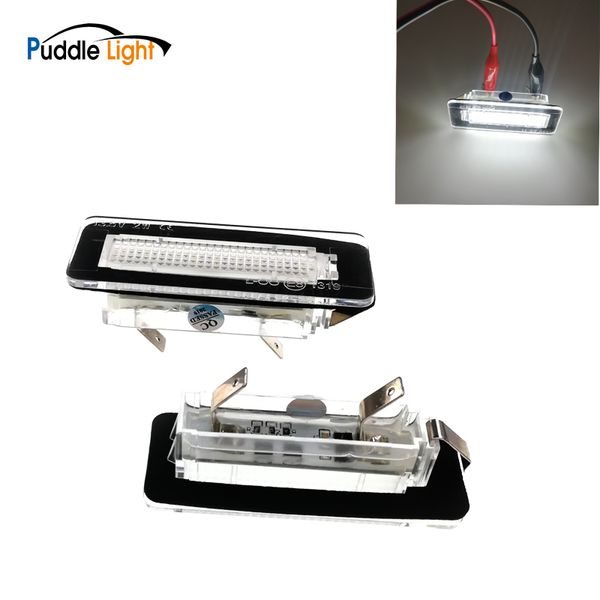 

2pcs auto light led license plate number lights for smart fortwo carossblade w450/cabriolet w450 w451 w453/coupe w450 w451