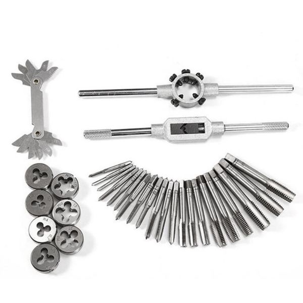 

screw thread metric plugs taps and die wrench set used for electric tools for model processing handmade diy promotion