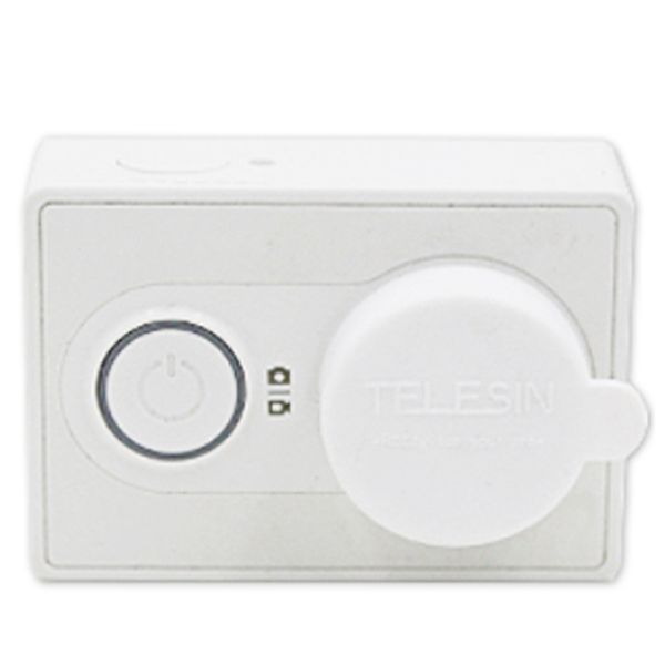 

silicone shell lens protective cap for xiaomi yi 4k / yi 4k + / yi lite sports action camera