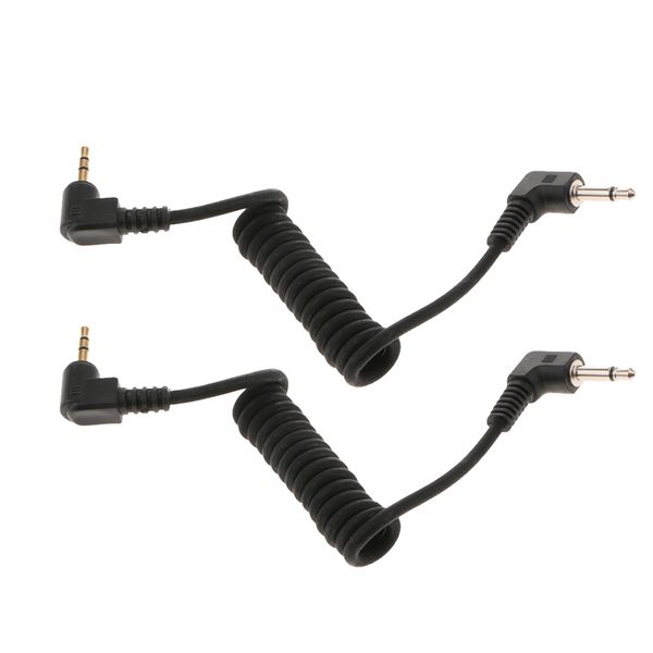 

2x 2.5mm male to 3.5mm male stereo audio cable aux cable - 3feet (1 meters