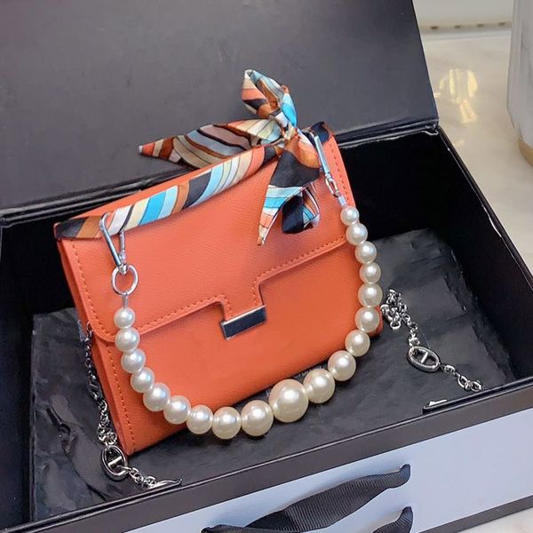 

бумажник высокого качества женщин кошельки lady bag мода plain h письмо ладони печать коровьей натуральной кожи щитка сумка pearl украшения