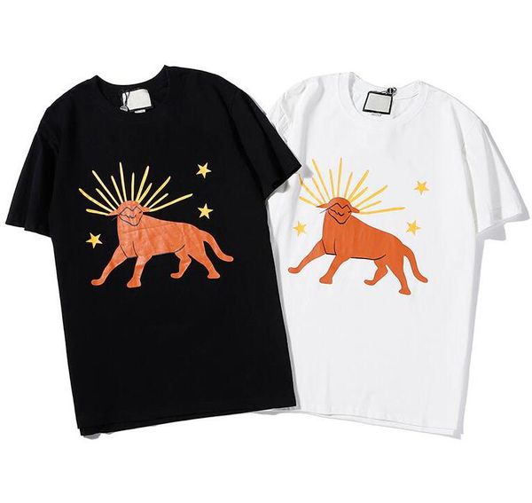 

летняя мода марка футболки для мужских футболок роскошный дизайнер футболки пуловеры мужские топы высокое качество 2 цвета оптовая, White;black