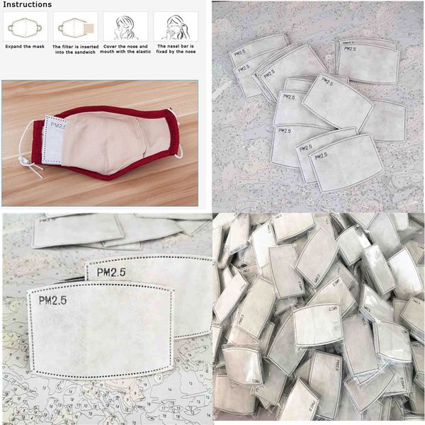 

горячие туши descartaveis pm 2.5 активированный уголь 5 слоев для защитных масок для лица n95 3m kn95 pm2.5 dhl mascherine 3m