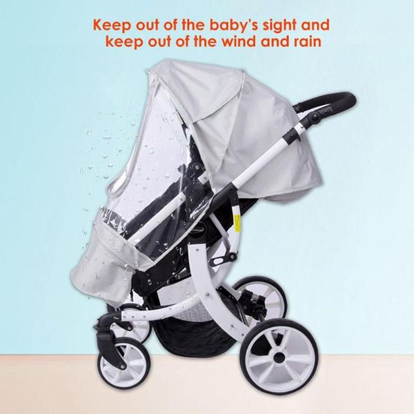 

fast delivery stroller rain cover, universal baby stroller weather shield with storage pouch, protection cover