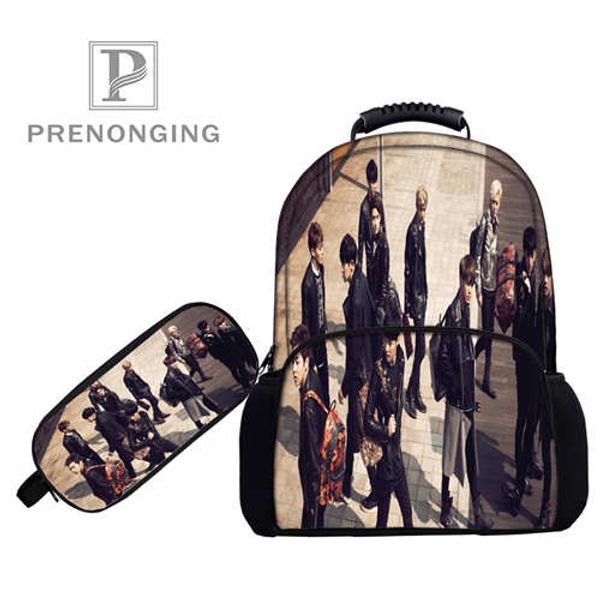 

custom 17inch exo backpacks pen bags 3d printing school women men travel bags boys girls book computers bag#1031-8-exo