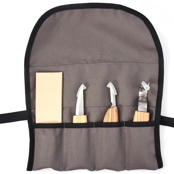 

6pcs peeling cutter diy kit woodwork sculptural diy wood handle spoon carving knife woodcut tools with cut-proof gloves