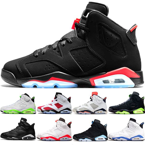 

2019 OG Infraded 6s Oregon Black White 6 Men Designer Basketball Shoes Tinker Carmine UNC Maroon Gatorade Sport Sneaker 41-47 Wholesale