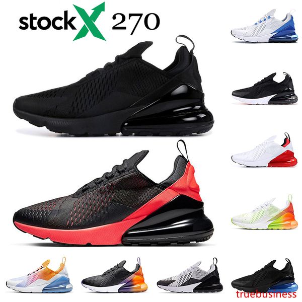 

stock x running shoes mens womens triple black white oreo bred p blue university red p blue sports sneakers trainers 36-45