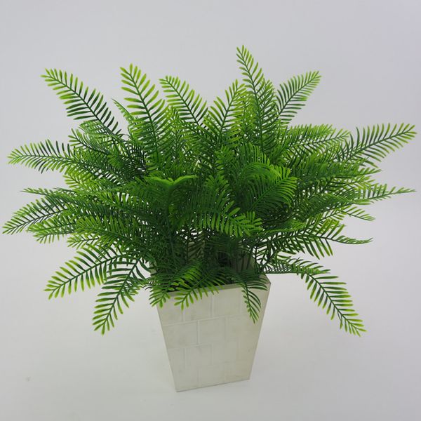 

shop simulation wall hanging green party decorative persian leaves office artificial plant fern grass home bouquet floral