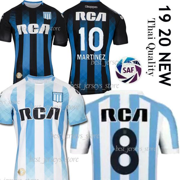 

Thai 2019 Racing Club soccer Jerseys 19 20 Racing de Avellaneda LISANDRO home away Bou Centurión R.CENTURION football Copa Libertadores