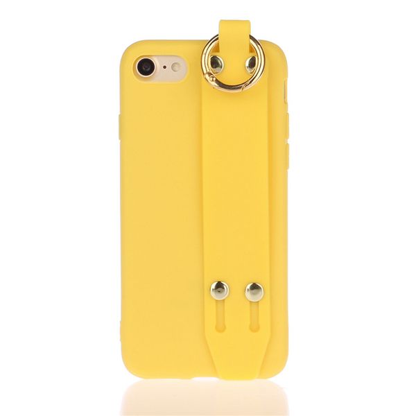 

soft frosted tpu for iphone 6 6s/6 plus/6s plus/7 7 plus/8 8 plus case wristband bracket phone cases covers