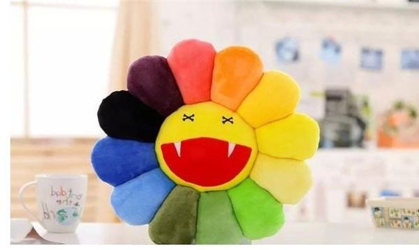 

murakamiup на сегодняшний день takashi подсолнечник плюшевая подушка игрушка мягкая подушка диван кукла 35см 50см на сегодняшний день