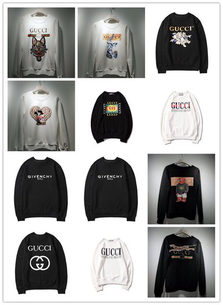 

Бренд Мужские Толстовки Толстовки С Фирменными Буквами Роскошный Дизайнер Толст