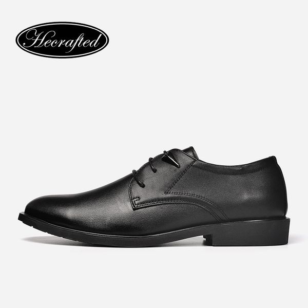 

size 37~46 natural cow leather men oxfords hecrafted brand business wedding dress shoes #998, Black