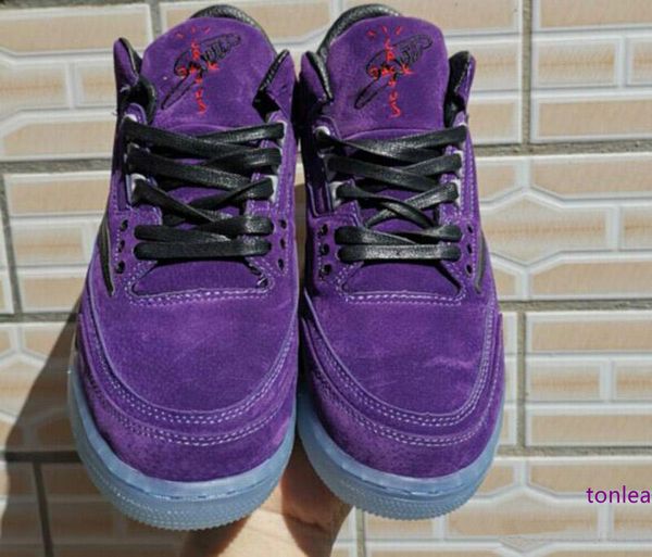 

2019 latest dernires travis x 4 houston men basketball shoes 3 full purple cactus jack mens designer sneakers