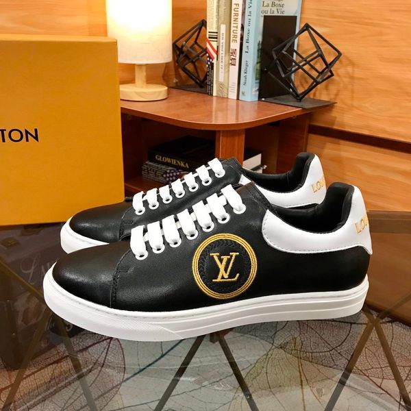 

бесплатная доставка моды платформа для мужчин и мужской обуви wild luxury vintage white обувь flat мужская обувь дышащая мужская обувь 08, Black