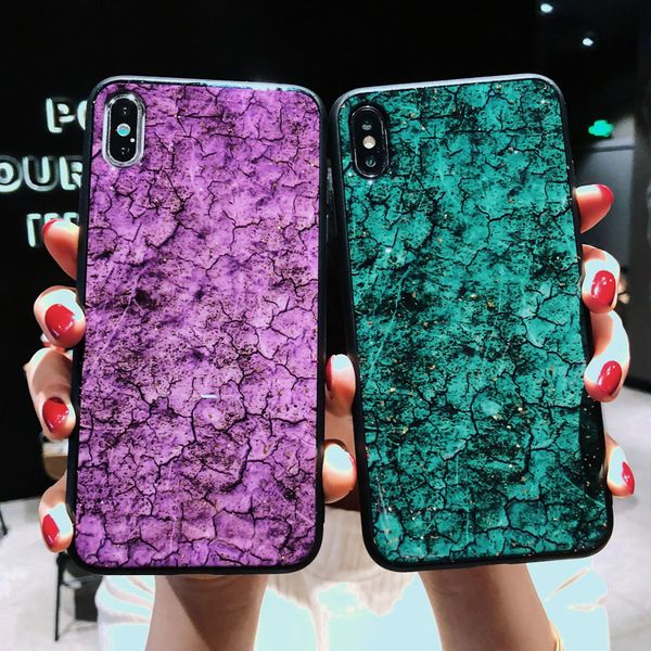 Custodia in TPU epossidico Bling per Samsung Galaxy NOTE 10 NOTE 10+ A10S A20S A30S A50S A20E Marble Dazzle 100 pz/lotto