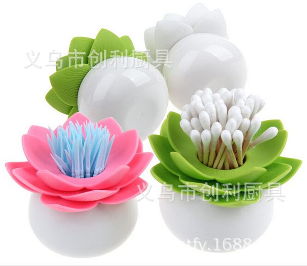 

spot supplies lotus toothpick pot aestheticism originality silica gel lotus toothpick box toothpick canister