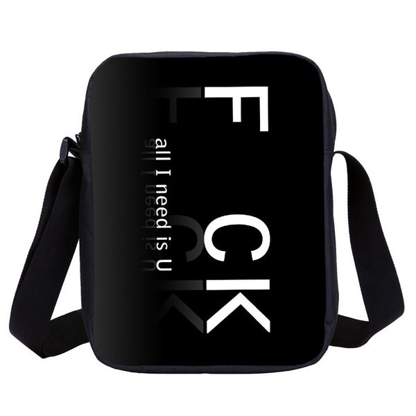 

funny letter small messenger bags for boys girls fashion cool 3d printing crossbody bags sling kids shoulder bag sac a main