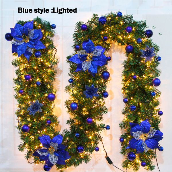 

newly artificial flower vines christmas decor rattan home door hanging props mall showcase decor