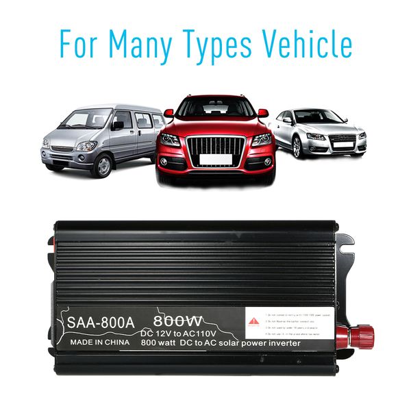 

400w 500w 600w 600w car power inverter solar power inverter dc12v to ac 10v dual usb interface modified sine wave converter
