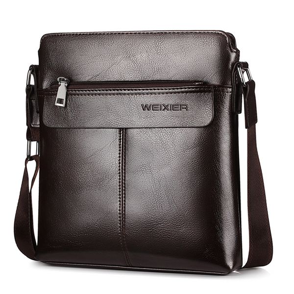 

retro men satchels crossbody bags business small briefcase shoulder bag man casual messenger bag male pu leather