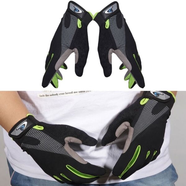 

high elasticity outdoor cycling gloves breathable bicycle gloves with anti-slip screen-touchable bike gloves, Black