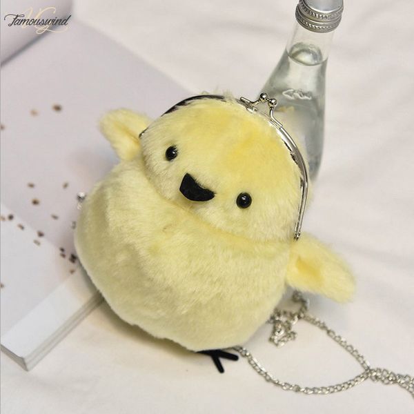 

lolita bags women cute solid hair tote mini chicken handbag women hasp clutch purse messenger crossbody shoulder bag