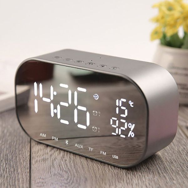 2019 Bluetooth Mirror Surface Wireless Decoration Metal Dual