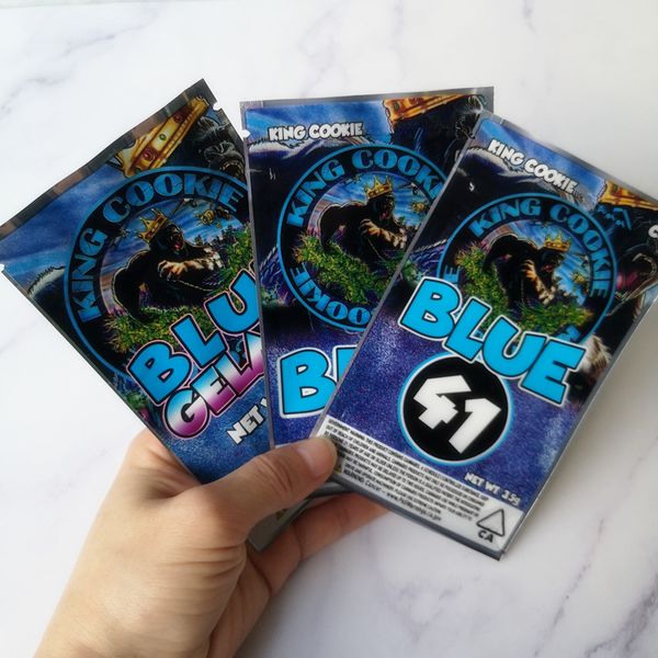 

новый king cookie california 3.5 g майлар сумки king cookie blue 41 cookie blue gelatti молния сумка для сухой травы цветок упаковка пакет