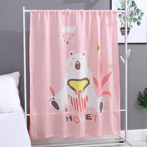

animal pattern baby bedding blanket outdoor infant stroller blanket cartoon printed children quilt stroller wrap for newborn
