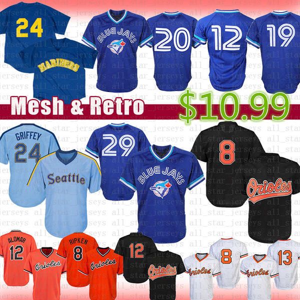 

Toronto blue 29 joe carter jay jer ey donald on bauti ta 12 roberto alomar oriole 8 cal ripken 24 ken griffey jr eattle jone mariner 0