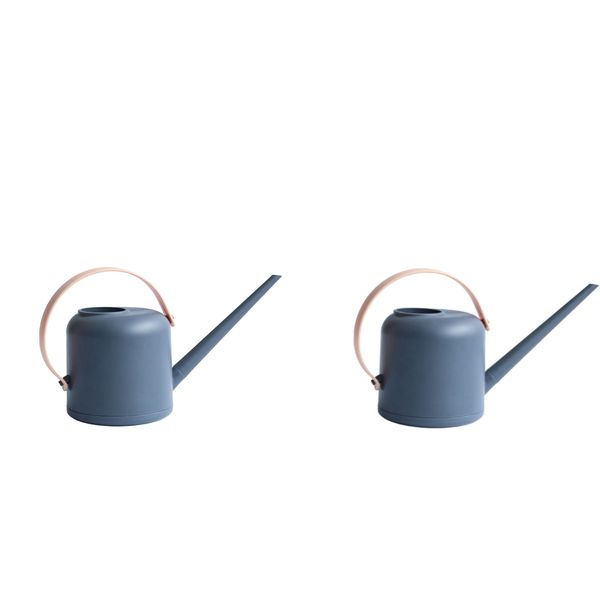 

2x 1.8l long mouth watering can outdoor indoor plants flowers sprinkling pot