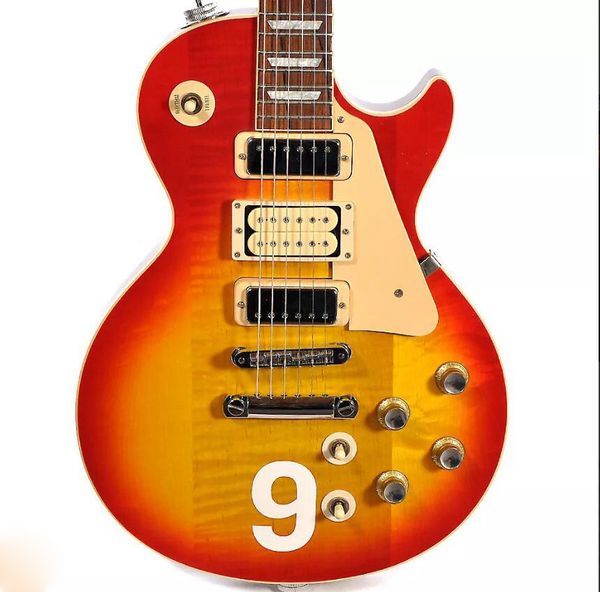 

custom shop pete townshend electric guitar 3 pickups 2006 cherry burst deluxe #9 china guitar