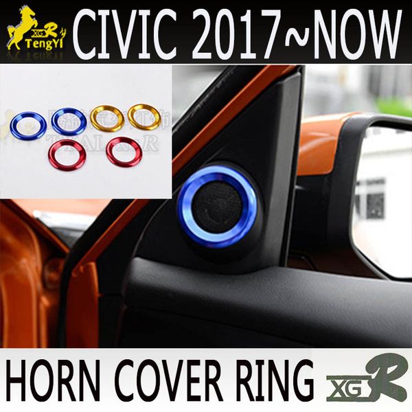 

xgr inside horn cover car accessory for the 10th civic body part 2016 2017 2018 2019