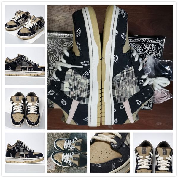 

2020 travis scotts x sb dunk low sports skateboard mens running shoes women trainers sneakers high quality