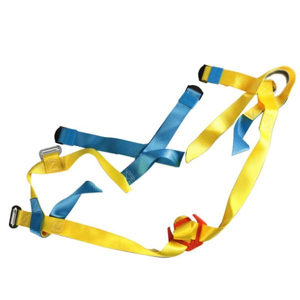 

fire fighting safety full body strap belt climbing safety self-rescue and life-saving height air safty belt