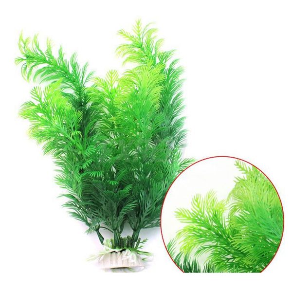 

PETFORU Hot Sale Artificial Aquarium Plant Decoration Fish Tank Submersible Flower Grass Decor Ornament 30cm