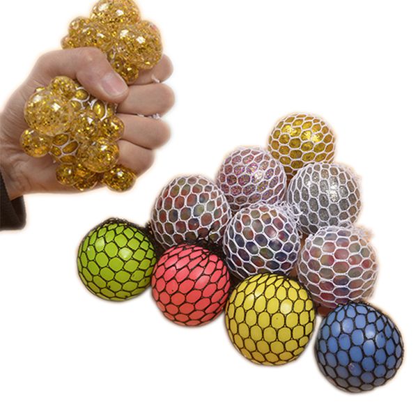 

2pcsthe grape ball black net funny toys antistress grape ball autism mood squeeze relief toys for stress fun jokes creative gifts