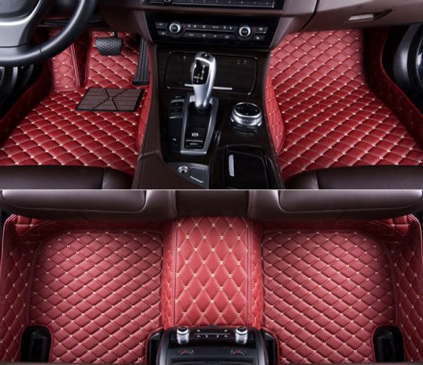 2019 For Fiat 500 Bravo Luxury Custom Waterproof Floor Mats 2010