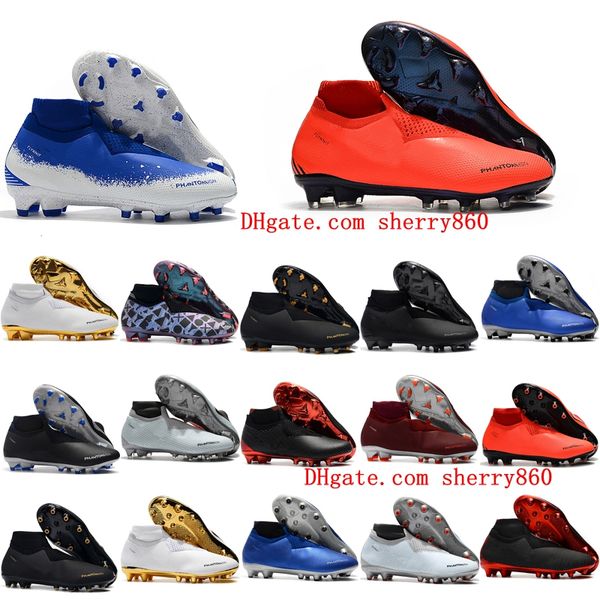 

2019 mens soccer cleats phantom vision elite df fg outdoor soccer shoes x ea sports phantom vision football boots scarpe calcio cheap