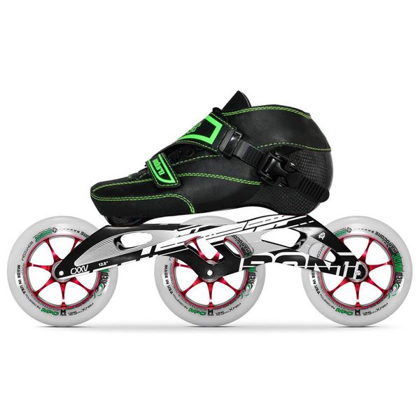 

100% original bont enduro 2pt professional speed inline roller skates for kids men heatmoldable boot 125mm magic wheels