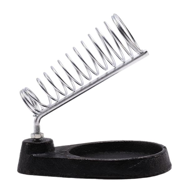 

soldering solder iron metal stand holder black base