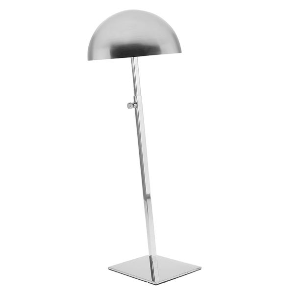 

stainless steel adjustable hat display holder sports cap wigs storage organizer stand rack standing