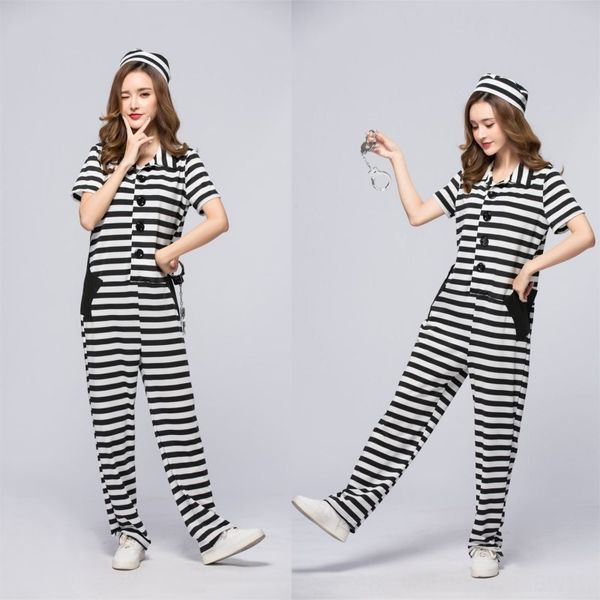 

new one-piece anime costumes costumes & cosplay striped prisoners' clothing exported to japan uniform party game cosplay clothing, Black
