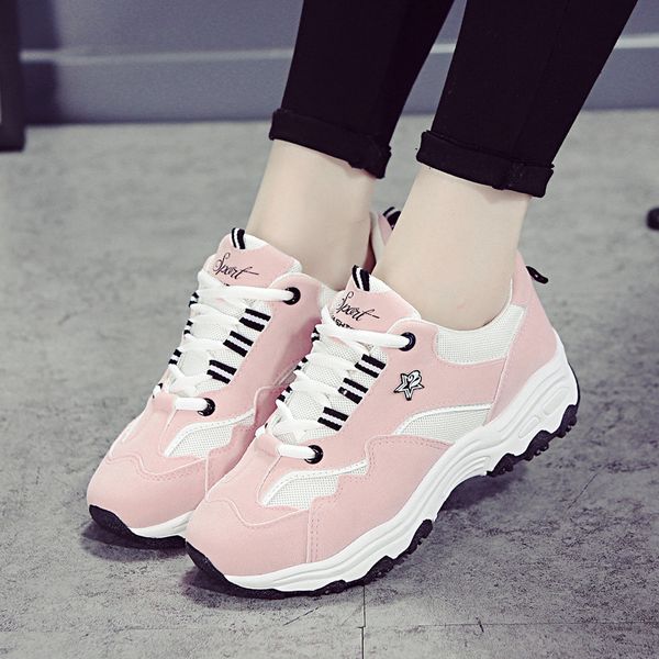 

ins women sports shoes female wild korean students sneakers shoes comfortable running
