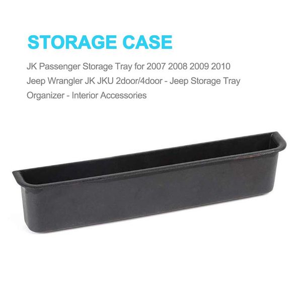 

co-pilot armrest box storage box storage organizer for 2007 2008 2009 2010 wrangler jk jku car interior accessories