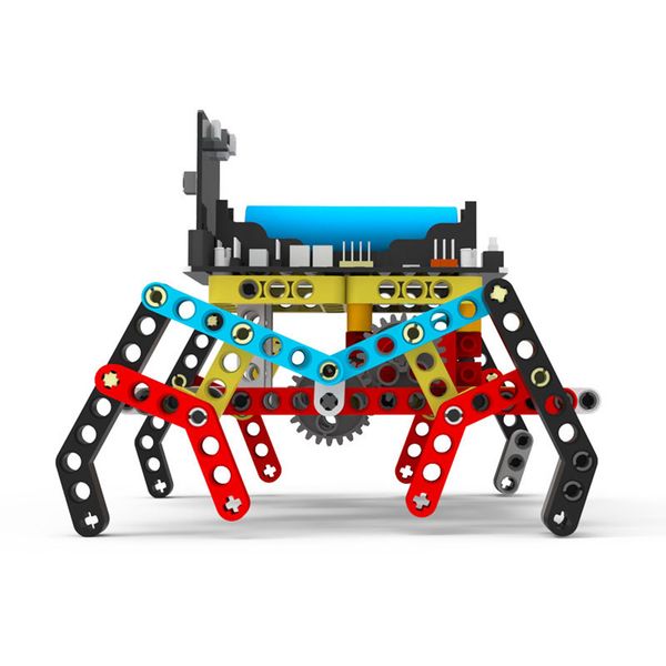 

program intelligent robot kit steam programming education building block spider for micro:bit with for super:bit expansion board